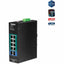 10PORT MANAGED POE+ DIN-RAIL   