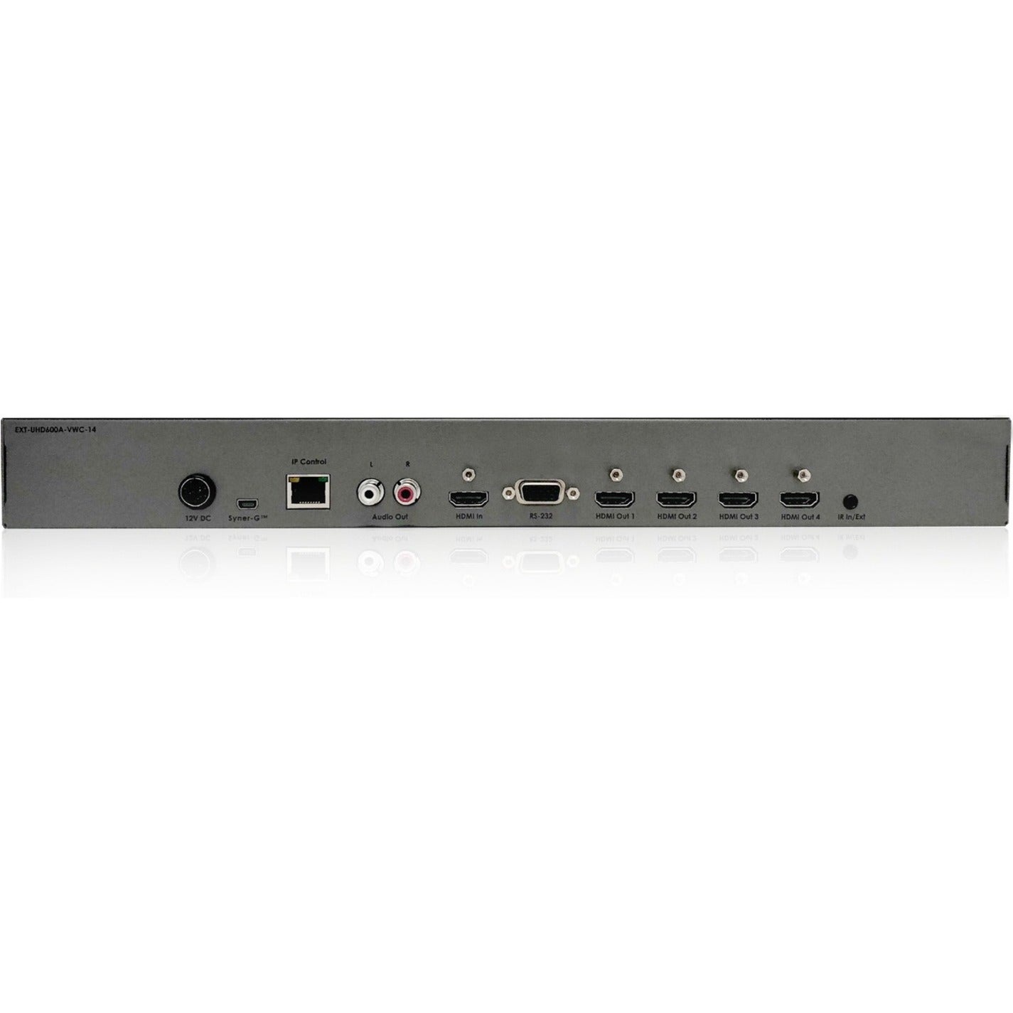 Gefen 4K Ultra HD 600 MHz 1Ã—4 Video Wall Controller w/ Audio De-Embedder