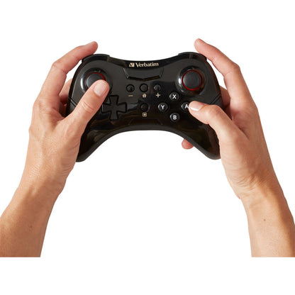 Verbatim Wireless Controller for Use With Nintendo Switch - Black