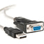 5FT USB TO NULL MODEM RS232 DB9