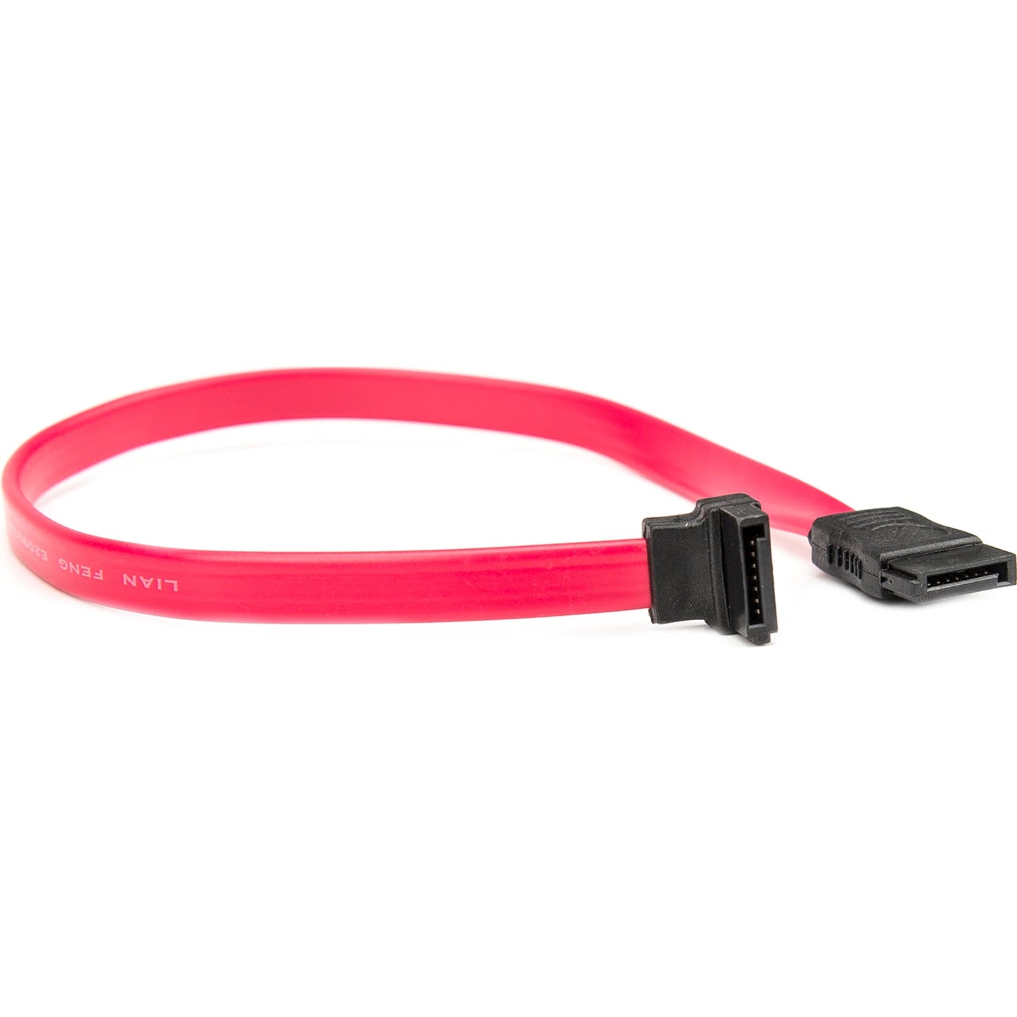 Rocstor Premium 12in SATA to Right Angle SATA Serial ATA Cable - SATA - 12in - SATA - SATA Right Angle Drive Cable