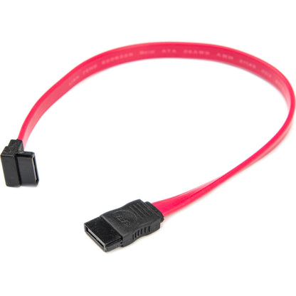 Rocstor Premium 12in SATA to Right Angle SATA Serial ATA Cable - SATA - 12in - SATA - SATA Right Angle Drive Cable