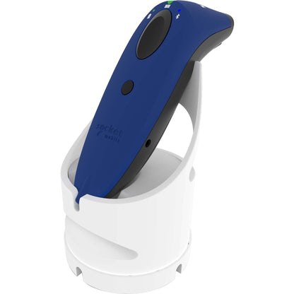 Socket Mobile SocketScan&reg; S730 Laser Barcode Scanner Blue & White Charging Dock