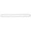 PanNet Mini Com 24-port Modular Flush Mount Patch Panel in White (1RU)