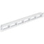 PanNet Mini Com 24-port Modular Flush Mount Patch Panel in White (1RU)