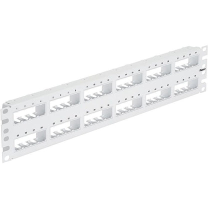 PanNet FlatUnshielded Patch Panel 48 Port 2 RU White