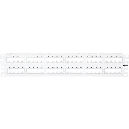 PanNet FlatUnshielded Patch Panel 48 Port 2 RU White