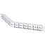 PanNet Mini Com 48-port Modular High Density Angled Patch Panel in White (1RU)