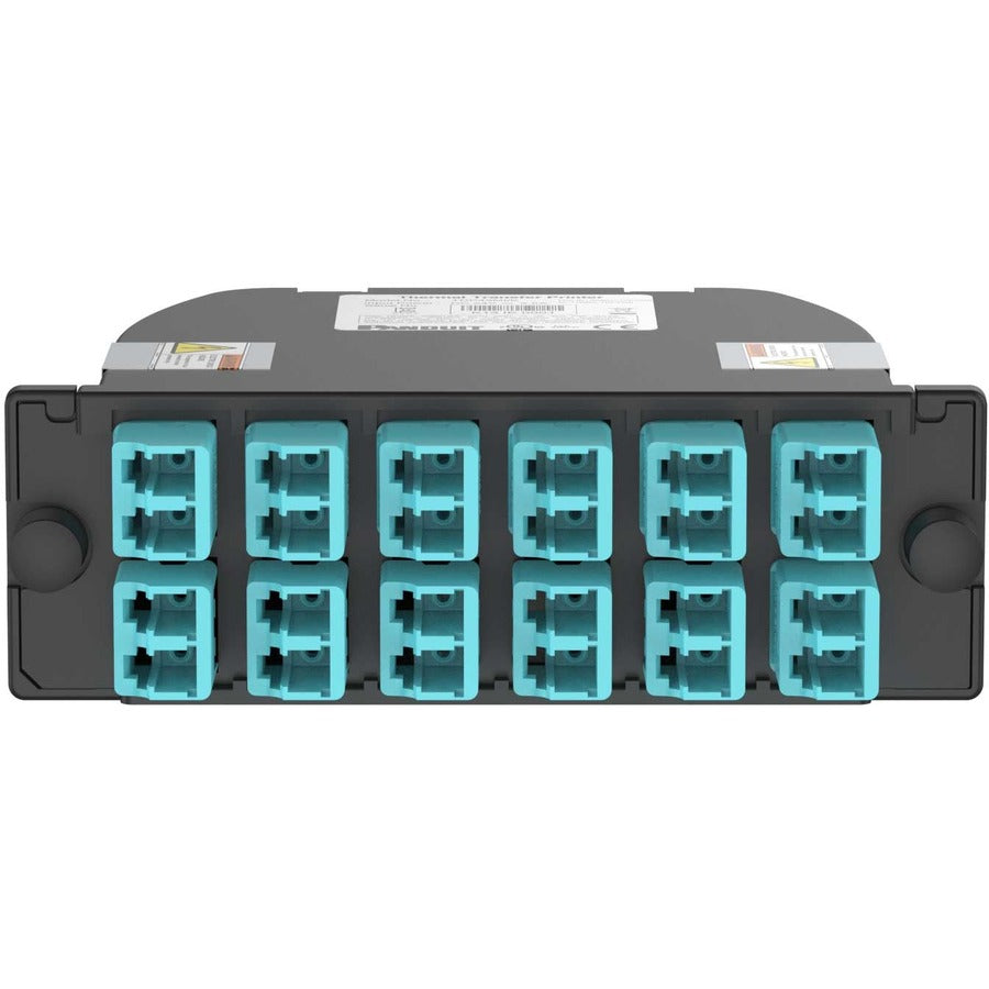 Panduit OptiCom MPO-LC Fiber Cassette OM4 24 Fiber Universal