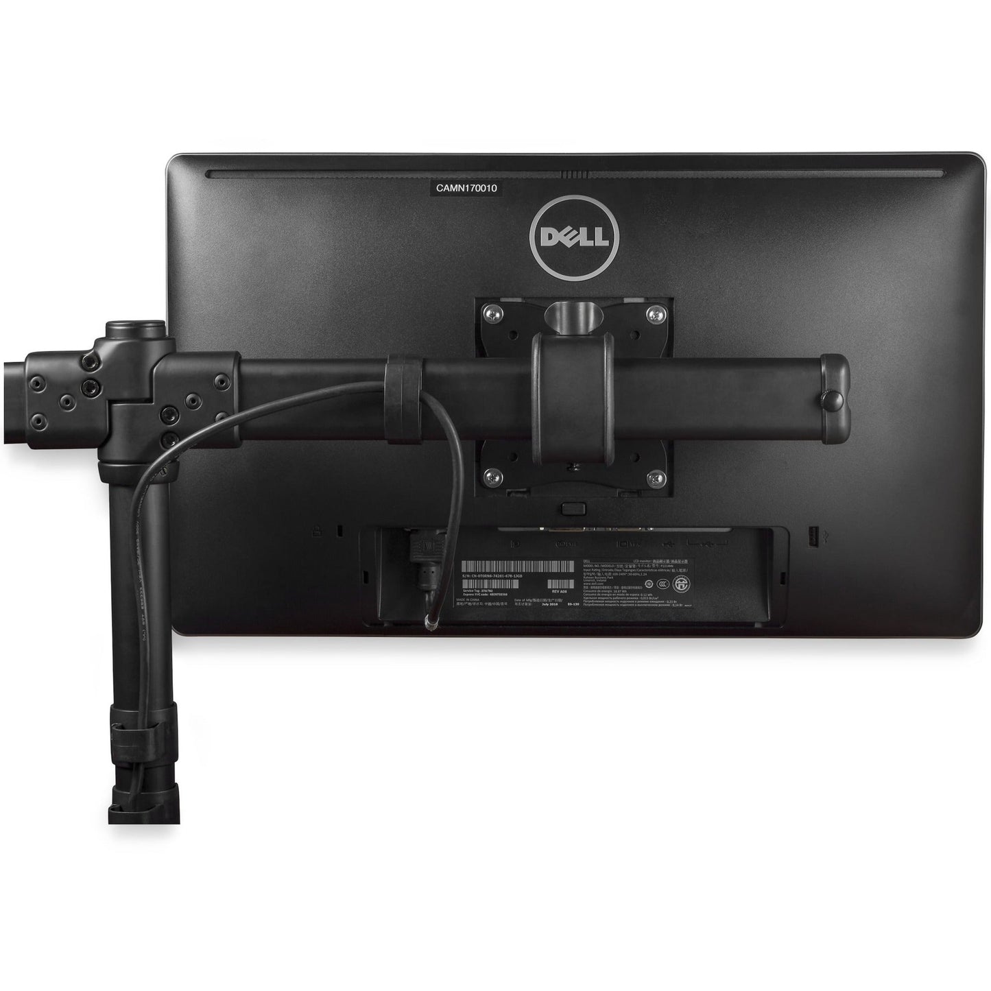 StarTech.com Desk-Mount Dual-Monitor Arm For up to 27"(17.6lb/8kg) Monitors Low Profile Design Clamp/Grommet Mount Dual Monitor Mount