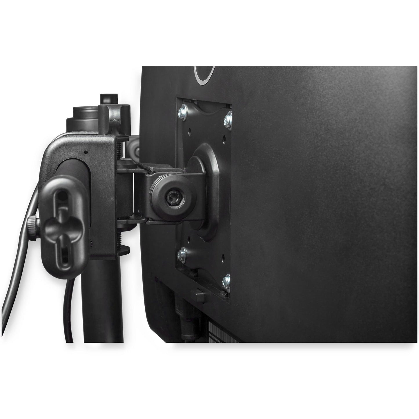 StarTech.com Desk-Mount Dual-Monitor Arm For up to 27"(17.6lb/8kg) Monitors Low Profile Design Clamp/Grommet Mount Dual Monitor Mount