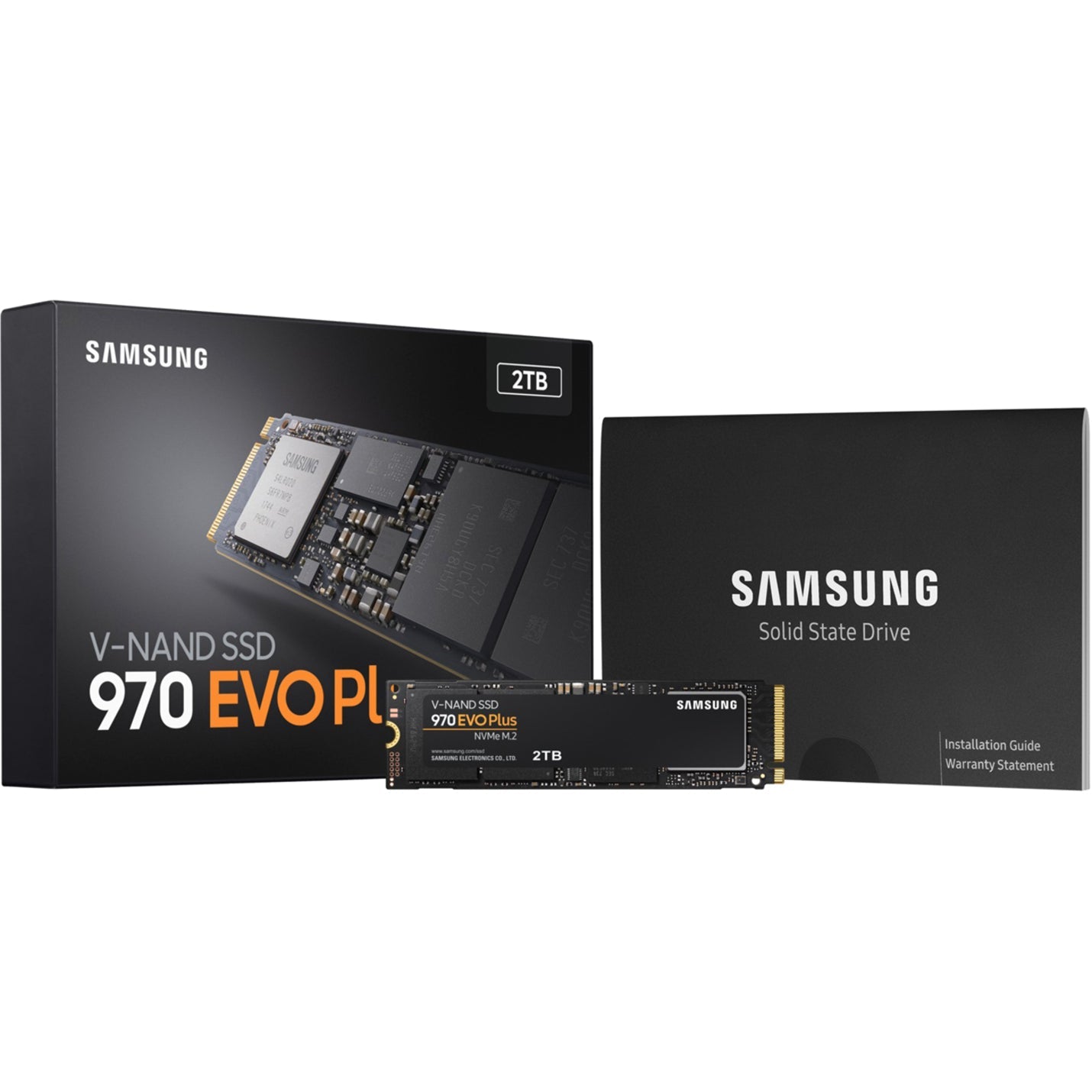 Samsung 970 EVO Plus 2 TB Solid State Drive - M.2 2280 Internal - PCI Express (PCI Express 3.0 x4)