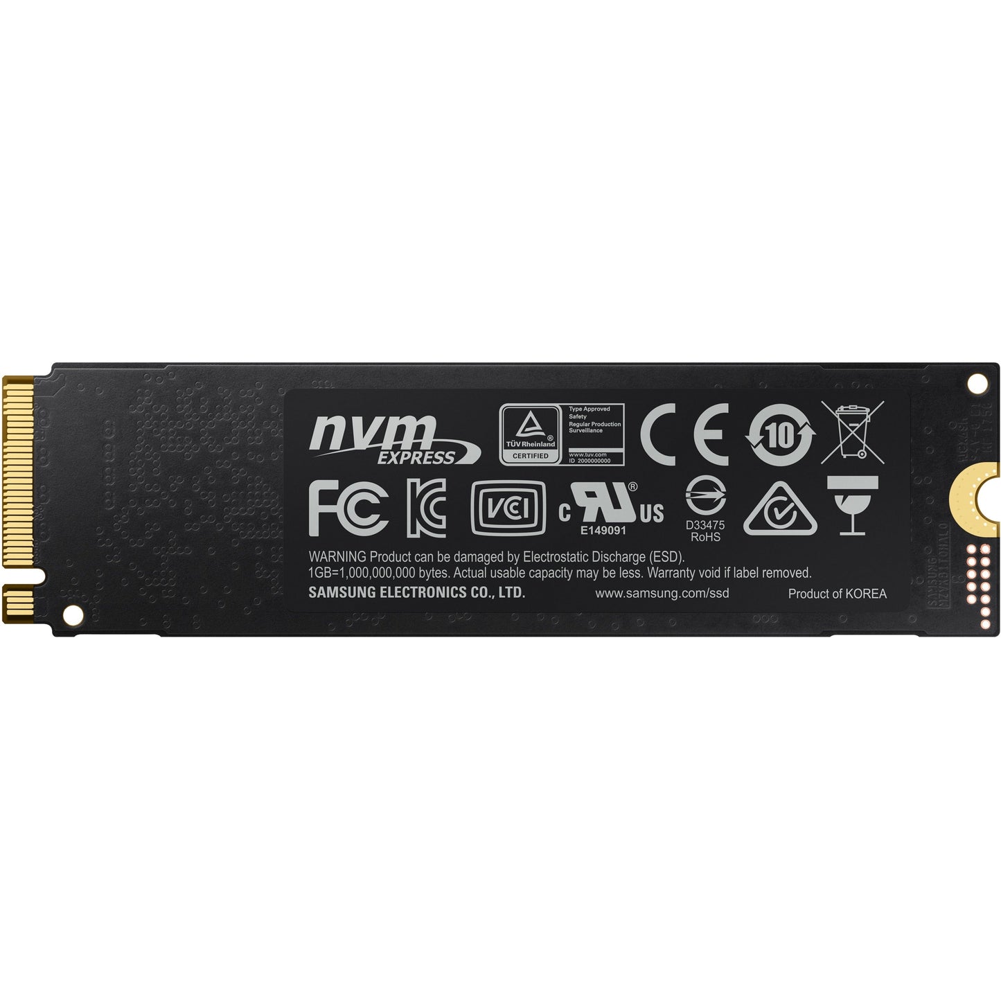 Samsung 970 EVO Plus MZ-V7S500B/AM 500 GB Solid State Drive - M.2 Internal - PCI Express NVMe (PCI Express NVMe 3.0 x4)