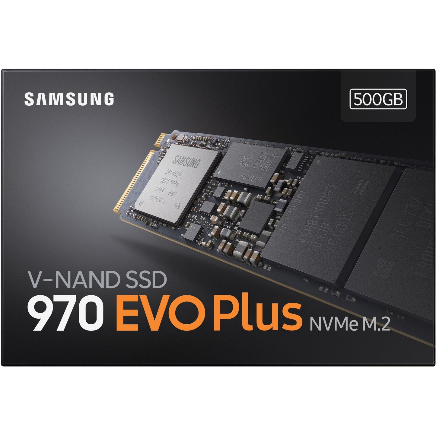 Samsung 970 EVO Plus MZ-V7S500B/AM 500 GB Solid State Drive - M.2 Internal - PCI Express NVMe (PCI Express NVMe 3.0 x4)