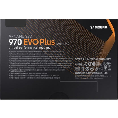 Samsung 970 EVO Plus MZ-V7S500B/AM 500 GB Solid State Drive - M.2 Internal - PCI Express NVMe (PCI Express NVMe 3.0 x4)