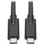 Tripp Lite USB-C Cable (M/M) USB 3.2 Gen 1 (5 Gbps) 5A Rating Thunderbolt 3 Compatible 6 ft. (1.83 m)