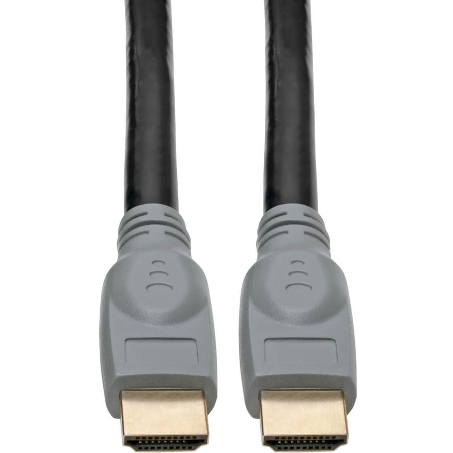 Tripp Lite 4K HDMI Cable (M/M) 4K 60 Hz HDR 4:4:4 Gripping Connectors Black 25 ft.