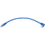 Tripp Lite Left-Angle Cat6 Gigabit Molded UTP Ethernet Cable (RJ45 Left-Angle M to RJ45 M) Blue 1 ft. (0.31 m)