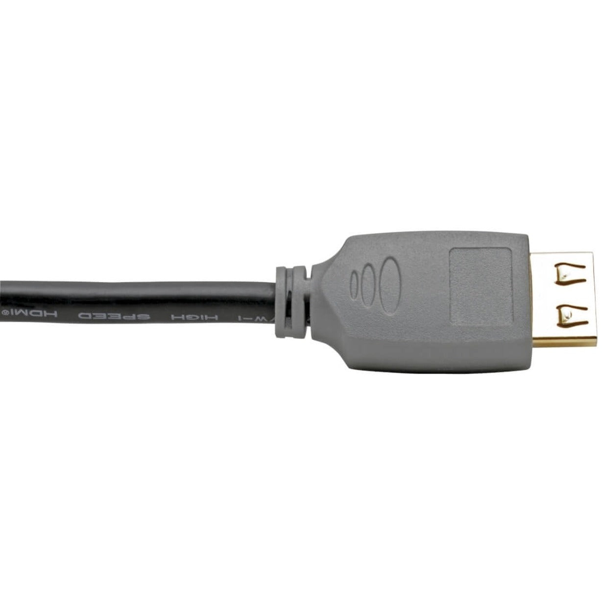 Tripp Lite 4K HDMI Cable (M/M) 4K 60 Hz HDR 4:4:4 Gripping Connectors Black 15 ft.