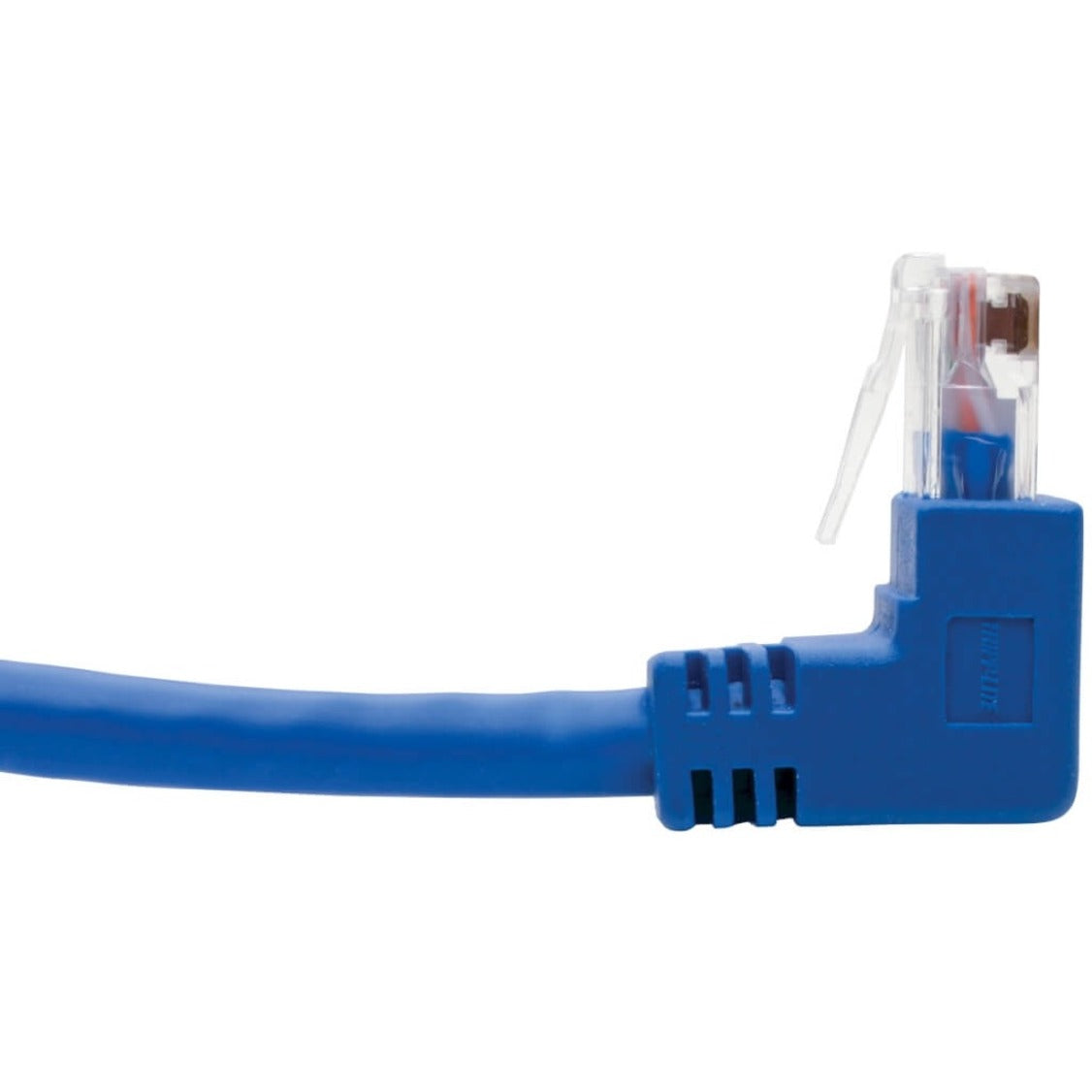 Tripp Lite Up/Down-Angle Cat6 Gigabit Molded UTP Ethernet Cable (RJ45 Up-Angle M to RJ45 Down-Angle M) Blue 4 ft. (1.22 m)