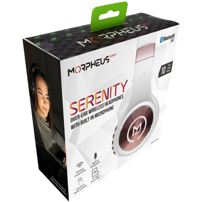 Morpheus 360 Serenity Wireless Over-the-Ear Headphones - Bluetooth 5.0 Headset with Microphone - HP5500R