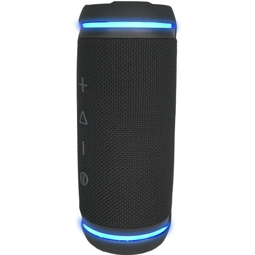 Morpheus 360 Sound Ring II Portable Bluetooth Speakers - Wireless Speaker with Microphone - 25W Loud - 20H Playtime - Durable Outdoor Portable Speaker - BT7750BLK