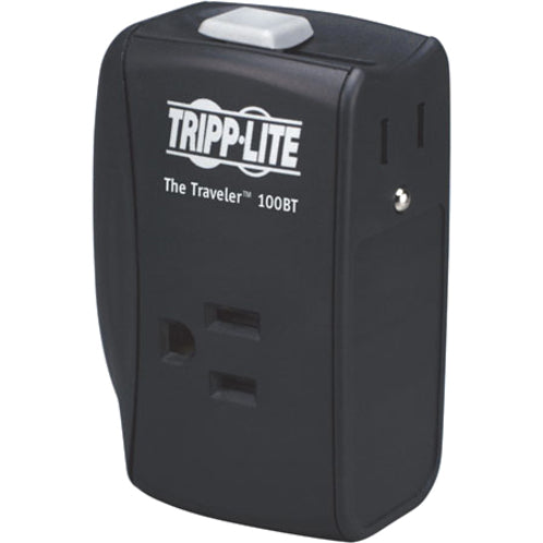 Tripp Lite Protect It! 2-Outlet Portable Surge Protector Direct Plug-In 1050 Joules Ethernet Protection