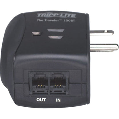 Tripp Lite Protect It! 2-Outlet Portable Surge Protector Direct Plug-In 1050 Joules Ethernet Protection