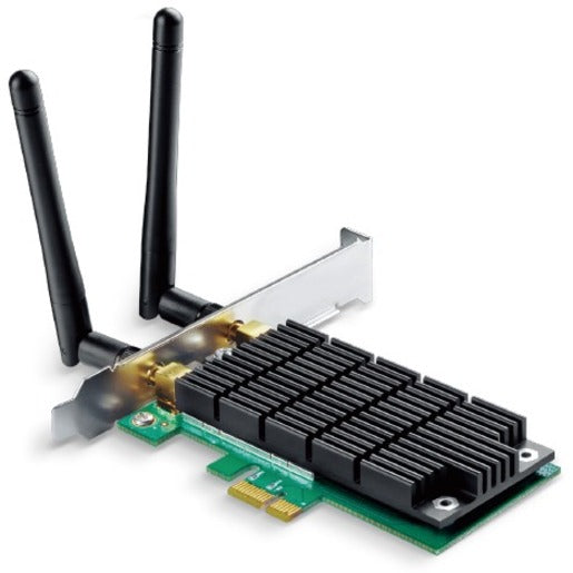 TP-Link Archer T4E - 2.4G/5G Dual Band Wireless PCI Express Adapter for Desktop Computer