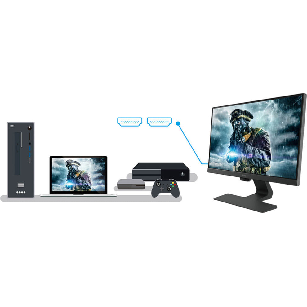 BenQ GW2283 21.5" Full HD LCD Monitor - 16:9 - Black