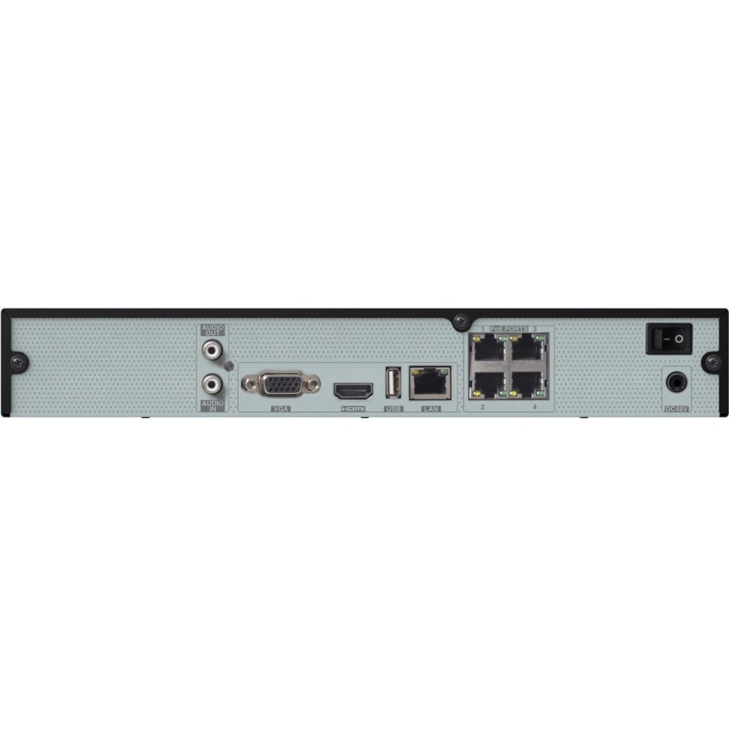 Speco 4 Channel NVR with 4 Built-In PoE Ports - 3 TB HDD