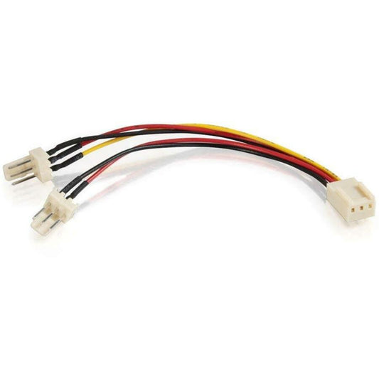 C2G 4in 3-pin Fan Power Y-Cable