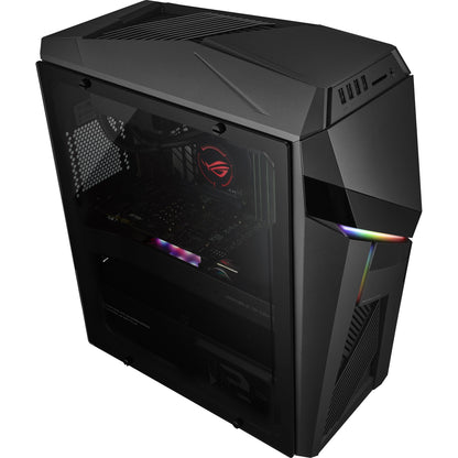 Asus ROG Strix GL12CX-DS781 Gaming Desktop Computer - Intel Core i7 9th Gen i7-9700K 3.60 GHz - 16 GB RAM DDR4 SDRAM - 1 TB HDD - 512 GB SSD - Iron Gray