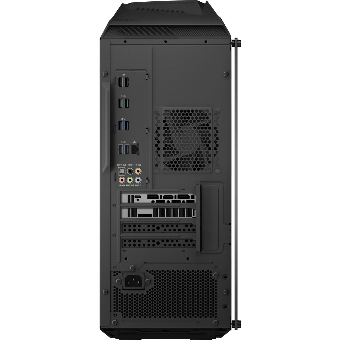 Asus ROG Strix GL12CX-DS781 Gaming Desktop Computer - Intel Core i7 9th Gen i7-9700K 3.60 GHz - 16 GB RAM DDR4 SDRAM - 1 TB HDD - 512 GB SSD - Iron Gray