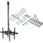 DUAL TV CEILING MOUNT HANGING  