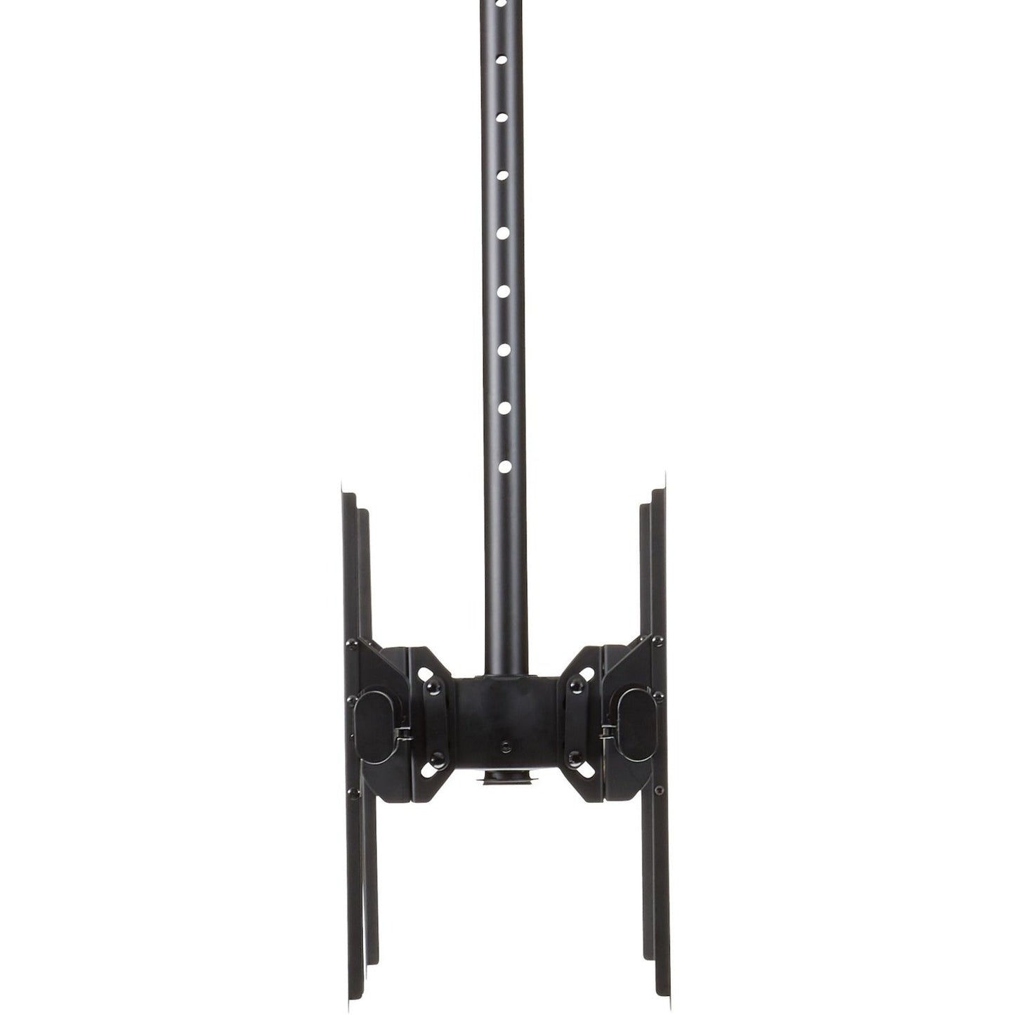 StarTech.com Dual TV Ceiling Mount - Back-to-Back Hanging Dual Screen VESA Pole Mount for 32"-75" TVs - Height Adjustable Telescopic Pole