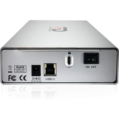 Fantom Drives 14TB External Hard Drive - GFORCE 3 Pro - 7200RPM USB 3 Aluminum Silver GF3S14000UP