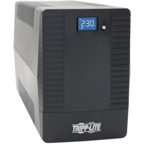 Tripp Lite UPS 1kVA 600W Line-Interactive UPS with 4 Schuko CEE 7/7 Outlets AVR 230V 1.5 m Cord LCD USB Tower