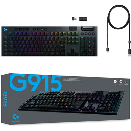 Logitech G915 Lightspeed Wireless RGB Mechanical Gaming Keyboard