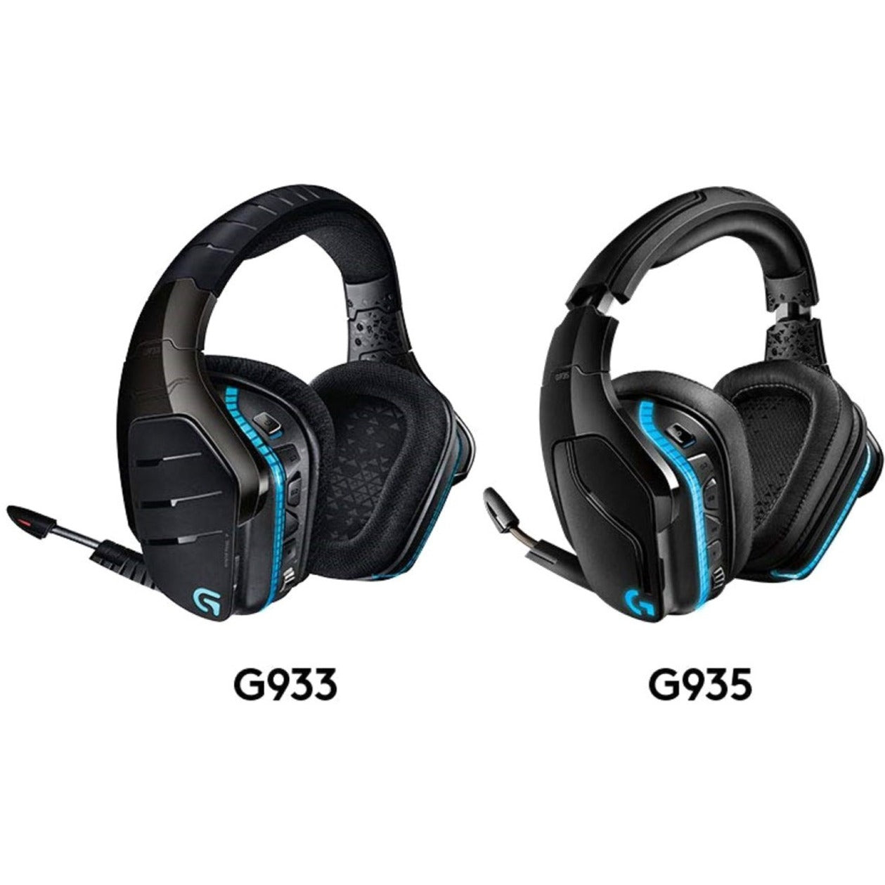 Logitech G935 Wireless 7.1 Surround Lightsync Gaming Headset