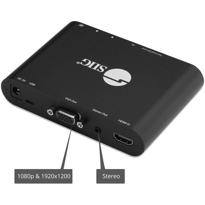 SIIG HDMI to VGA & Audio Scaler Converter