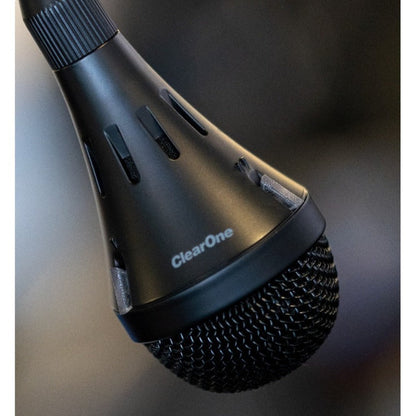 ClearOne Wired Electret Condenser Microphone - Black