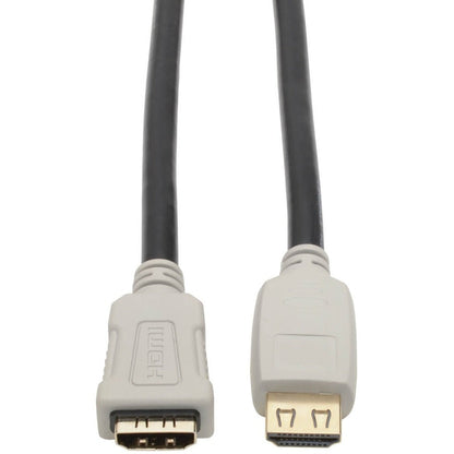 Tripp Lite High-Speed HDMI Extension Cable (M/F) 4K 60 Hz HDR 4:4:4 Gripping Connector 10 ft.