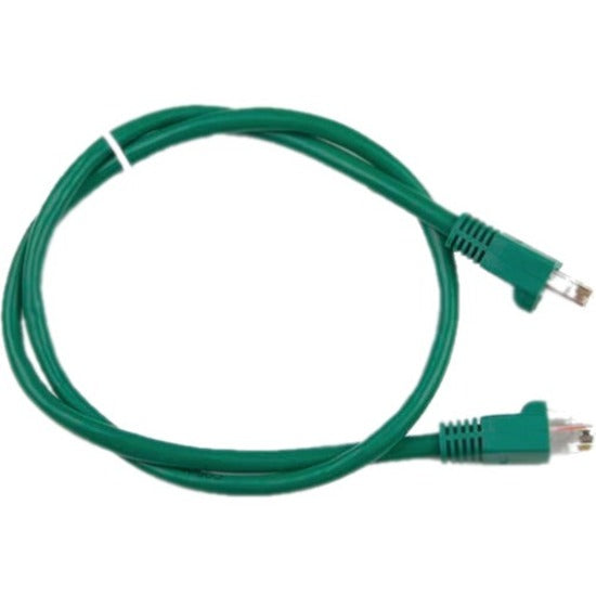 RJ45 C5E 2FT GREEN WITH COVER  