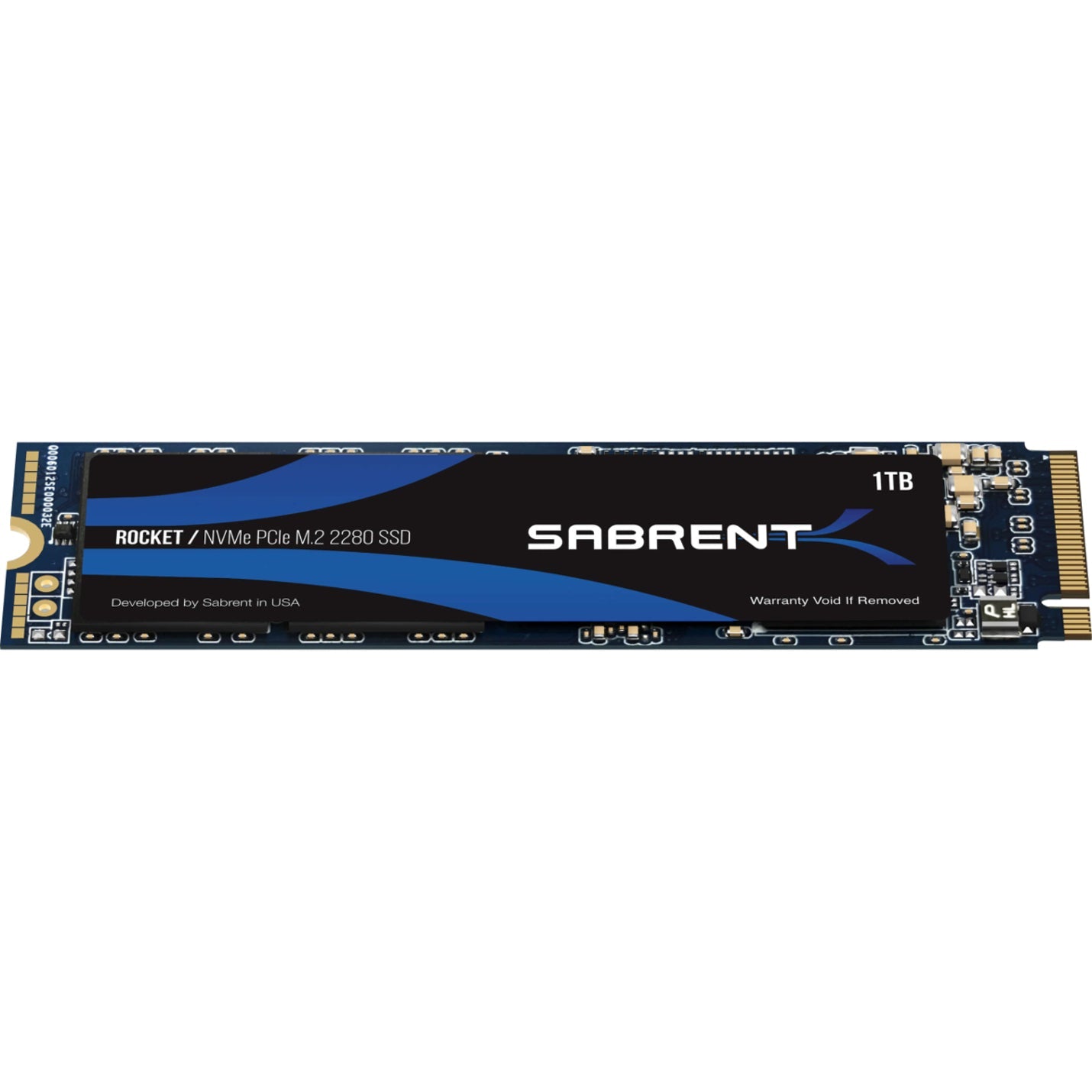 Sabrent Rocket SB-ROCKET-1TB 1 TB Solid State Drive - M.2 2280 Internal - PCI Express (PCI Express 3.0 x4)