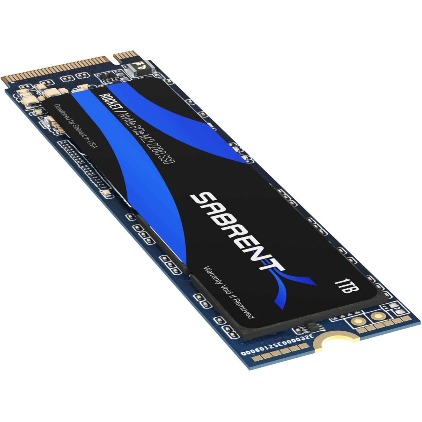 Sabrent Rocket SB-ROCKET-1TB 1 TB Solid State Drive - M.2 2280 Internal - PCI Express (PCI Express 3.0 x4)