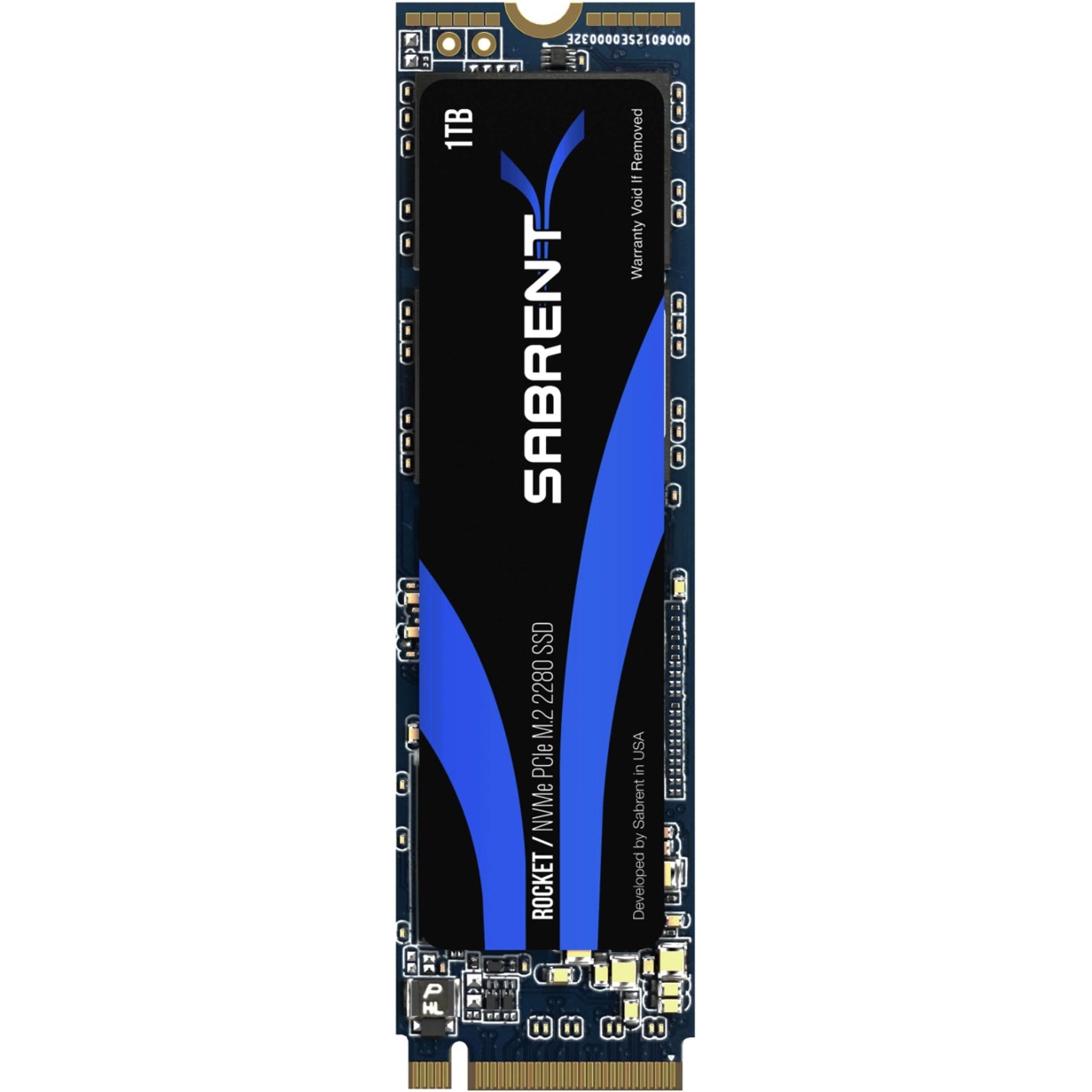 Sabrent Rocket SB-ROCKET-1TB 1 TB Solid State Drive - M.2 2280 Internal - PCI Express (PCI Express 3.0 x4)