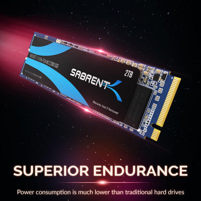 Sabrent Rocket SB-ROCKET-2TB 2 TB Solid State Drive - M.2 2280 Internal - PCI Express (PCI Express 3.0 x4)