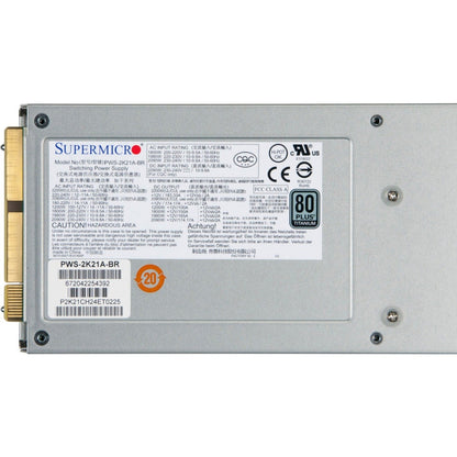 Supermicro 2U 2200W Redundant Power Supply