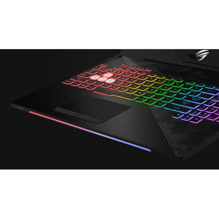 Asus ROG Strix SCAR II GL704 GL704GV-DS74 17.3" Gaming Notebook - 1920 x 1080 - Intel Core i7 8th Gen i7-8750H Hexa-core (6 Core) 2.20 GHz - 16 GB Total RAM - 512 GB SSD - Gunmetal